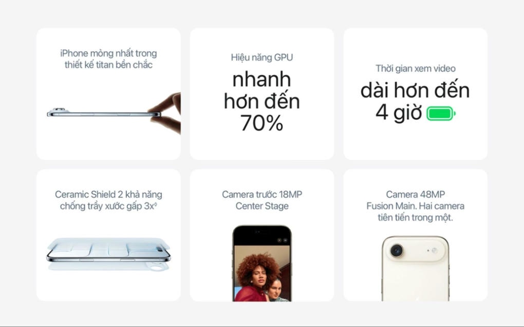 Đánh giá pin iPhone Air: Thời lượng thực tế và công nghệ sạc