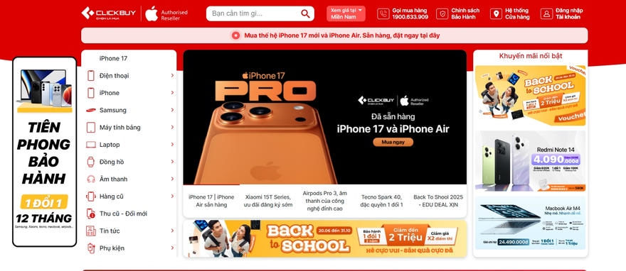 iPhone nào sẽ giảm giá khi iPhone 17 Pro Max ra mắt?