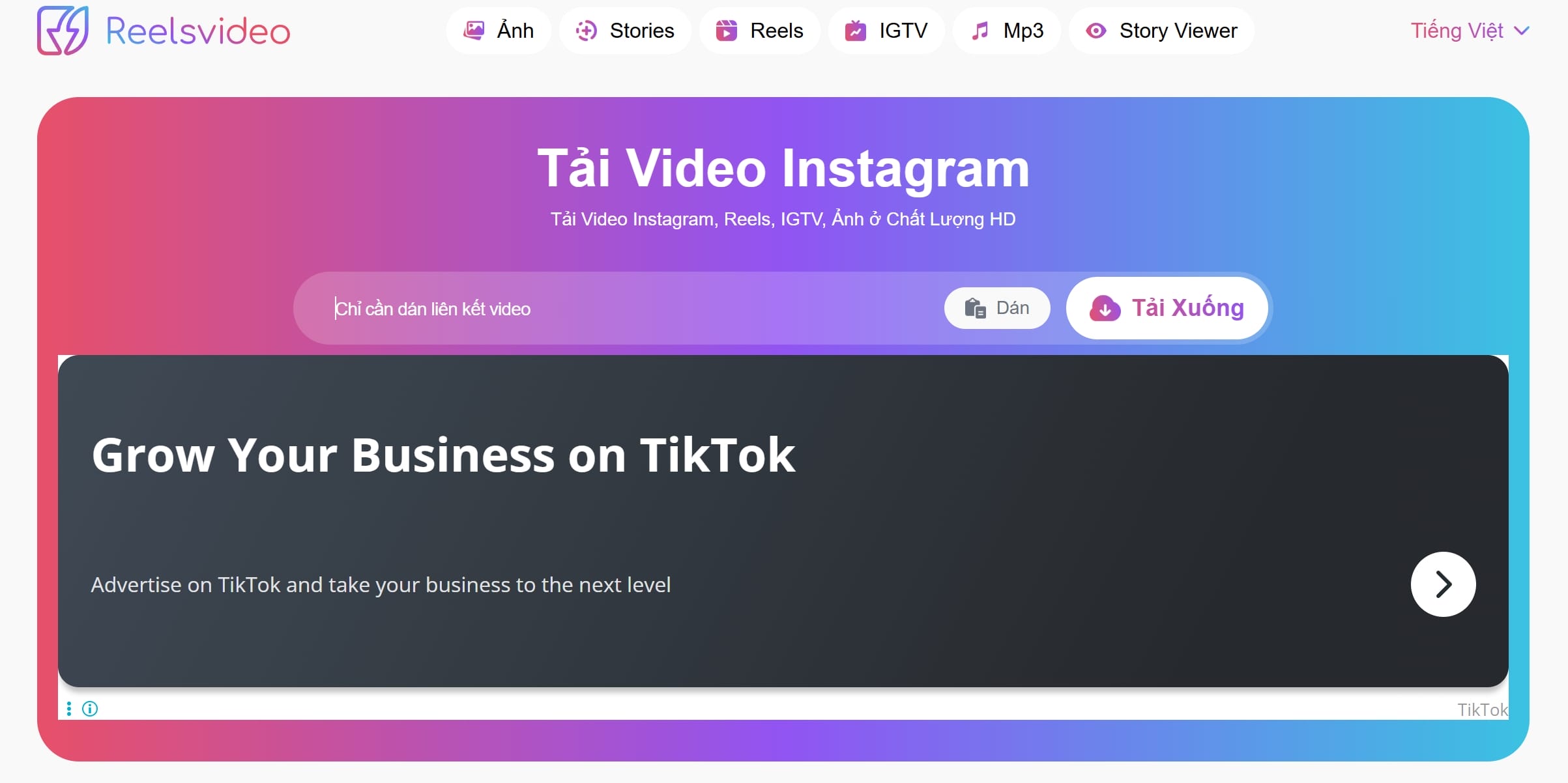 Cách tải video Instagram về điện thoại và máy tính miễn phí