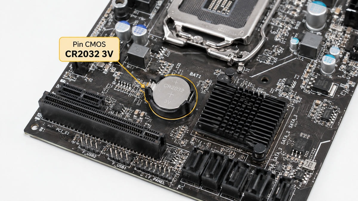 Máy tính hay lỗi ngày giờ BIOS: nguyên nhân và cách kiểm tra pin CMOS