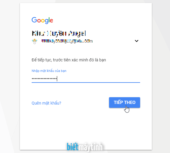 Cách đổi mật khẩu gmail trên máy tính nhanh