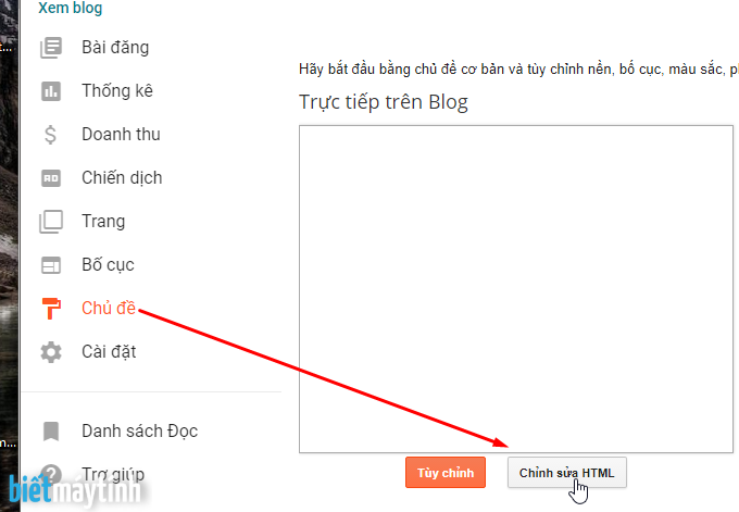 Cách thay đổi template cho Blogspot (#6)