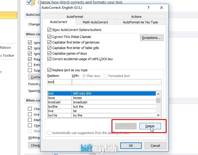 Cách gõ tắt trong Word, Excel, PowerPoint