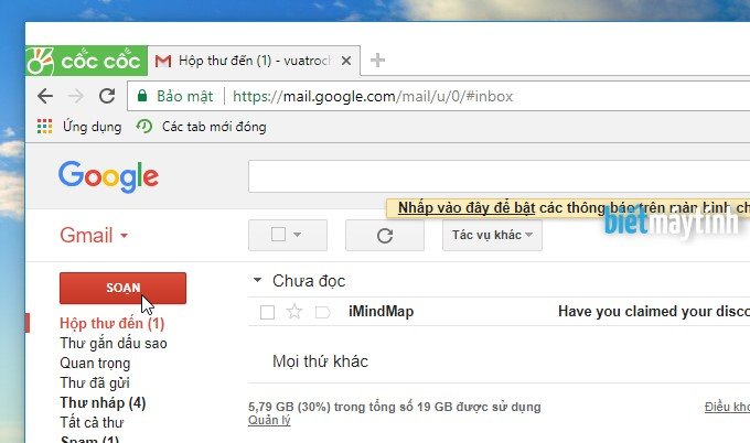 Cách gửi email cho 1 hoặc nhiều người