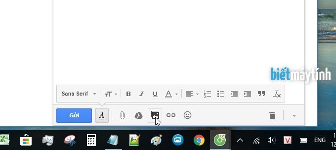 Cách gửi gmail kèm hình ảnh, tập tin, video...
