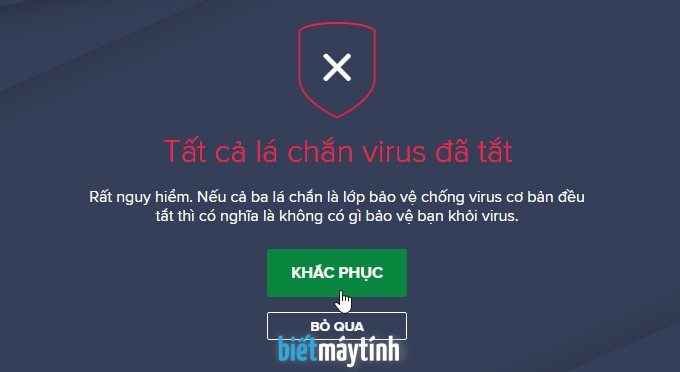 tắt avast tạm thời như thế nào