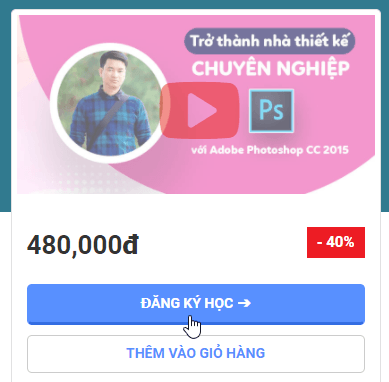 Cách nhập mã giảm giá khóa học Unica và Coupon 40%