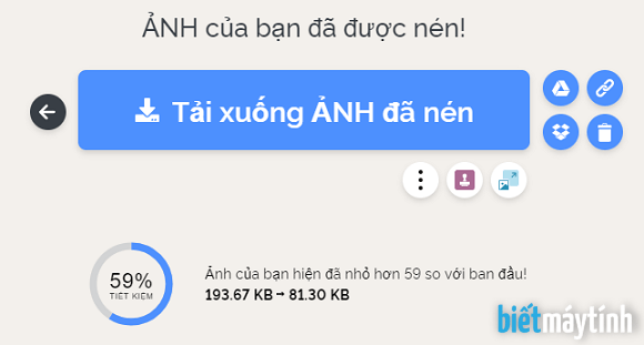 Web nén ảnh trực tuyến nên dùng