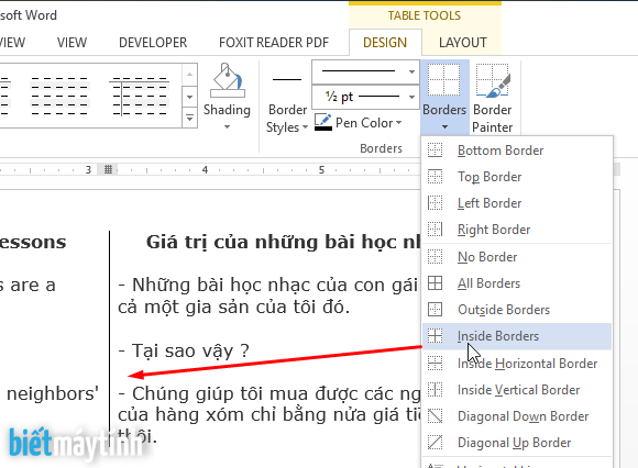 Hướng dẫn tạo văn bản song ngữ trong Word