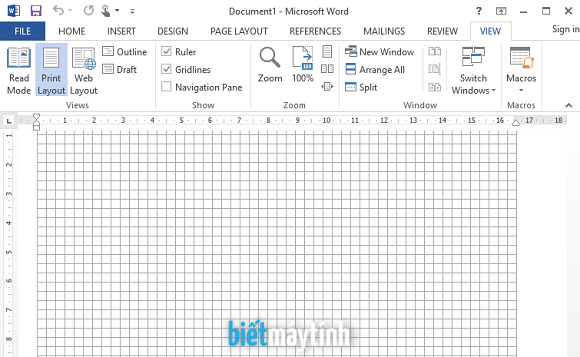 Cách tắt ô ly trong Word và PowerPoint