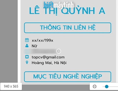 Che thông tin trên ảnh bằng CSA Online