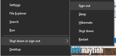 Phím tắt restart máy tính, phím tắt khởi động máy tính