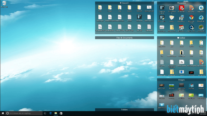 Chỉnh giao diện máy tính Win 10, trang trí desktop Win 10 chi tiết