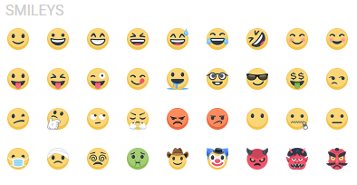 1000 biểu tượng cảm xúc FB mới nhất (icon Facebook)