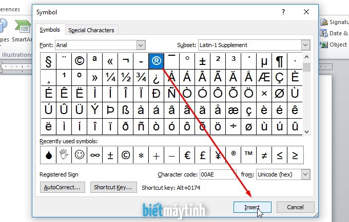 Cách chèn ký tự đặc biệt trong Word nhanh đơn giản cho mọi phiên bản   Thegioididongcom