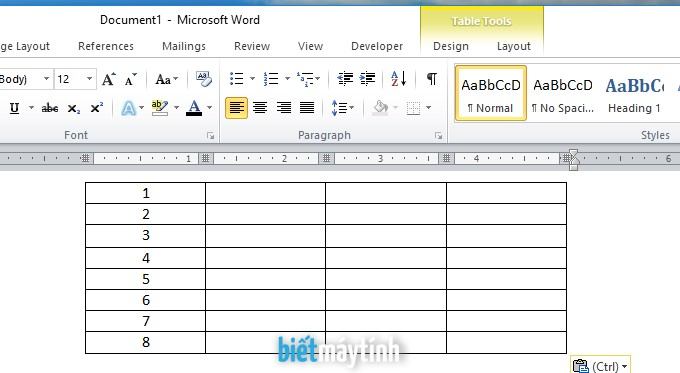 Top Hơn 22 Bài Viết: Cách Làm Bảng Trong Word Mới Nhất - Lagroup.Edu.Vn