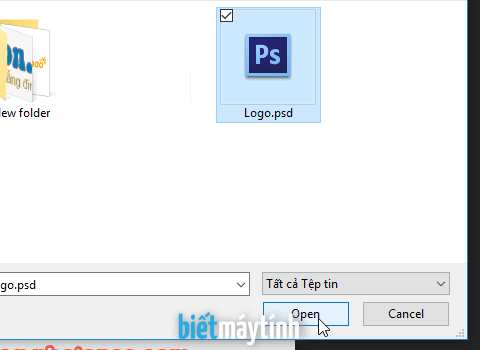 Cách mở file psd online bằng Photoshop CS6 online
