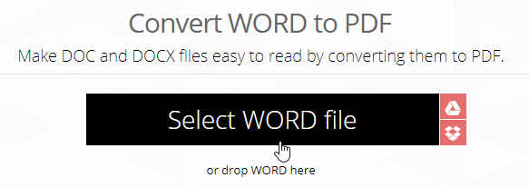Chuyển file Word sang PDF