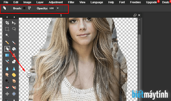 Hướng dẫn Xóa nền ảnh bằng photoshop online Chi tiết và đầy đủ