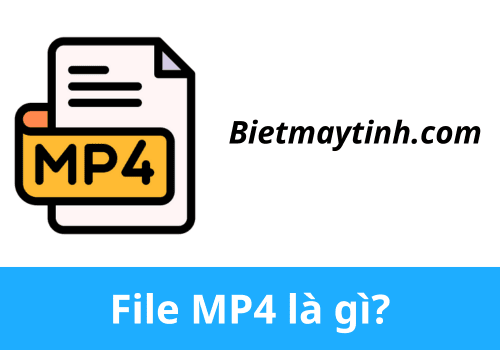 File Mp4 là gì? phần mềm mở file Mp4 trong máy tính