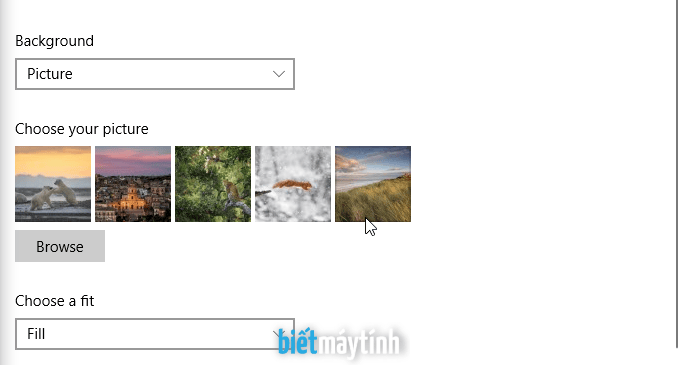 Cách đổi hình nền máy tính Win 10, Win 8, Win 7