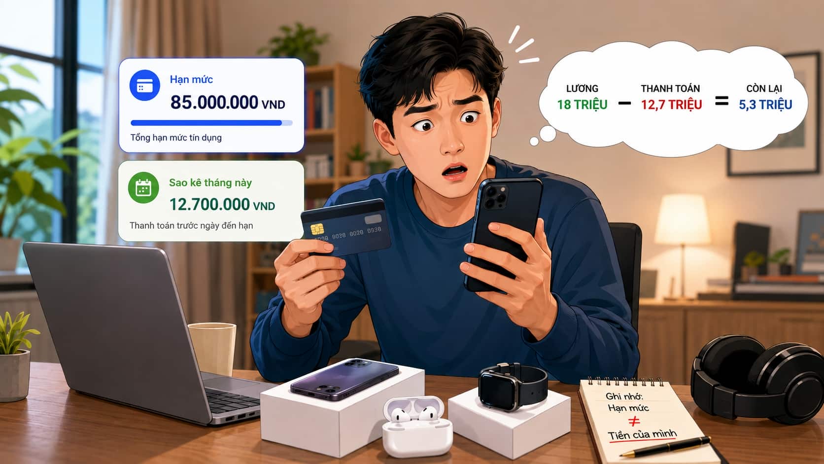 5 bài học đắt giá khi lần đầu dùng thẻ tín dụng