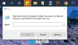 3 phím tắt mở hộp thoại Run trong Win 10