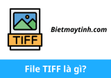 File TIFF là gì? Phần mềm mở file đuôi .TIFF