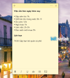 Cách ghim Sticky Notes trên Desktop nhanh