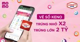 Cách tra kết quả xổ số Vietlott online qua ứng dụng Momo