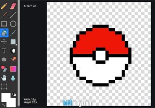 Cách vẽ tranh pixel bằng Trình vẽ Pixel Art (#1)