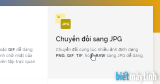 Chuyển đổi PNG, GIF, PSD, SVG, WEBP… sang JPG trực tuyến