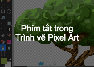 Các phím tắt hữu ích trong Trình vẽ Pixel Art (#3)