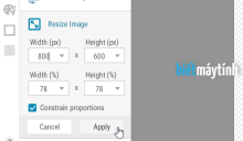 Cách resize ảnh bằng phần mềm chỉnh sửa ảnh online